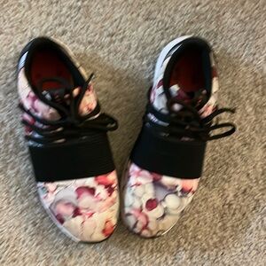 Under Armour Floral Watercolor Sneakers